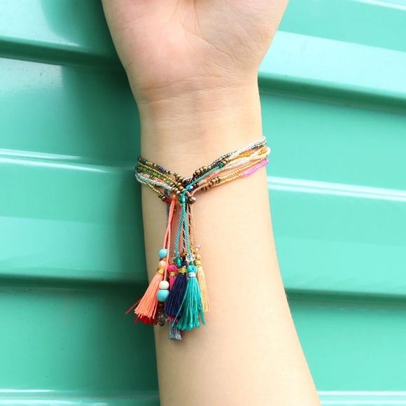 In Stock ! Tassel Bracelet. - Picture 2 of 5